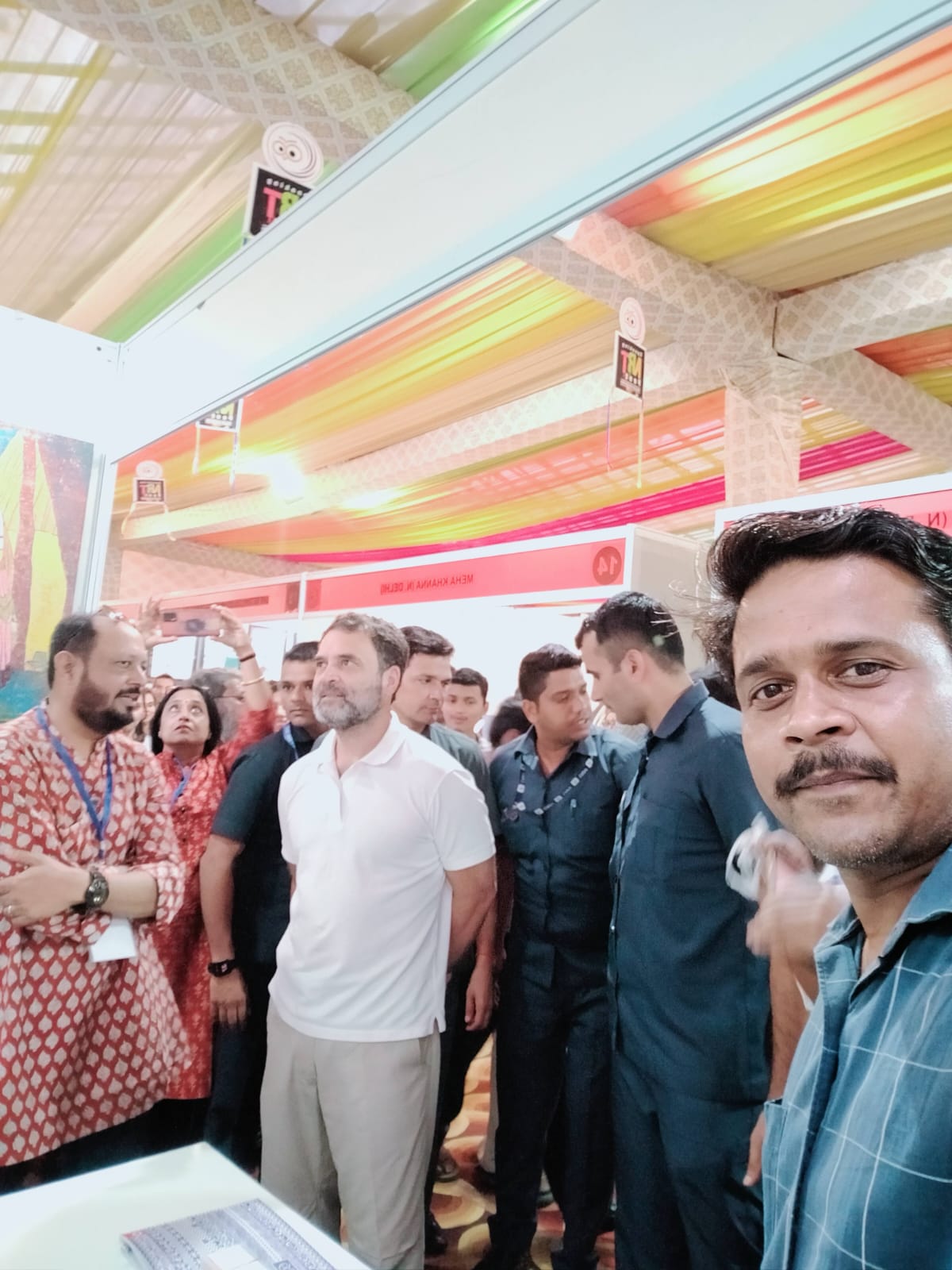 Panacea EventServ team on-ground at a large-scale national exhibition